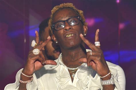 ysl gang signs|did young thug get released.